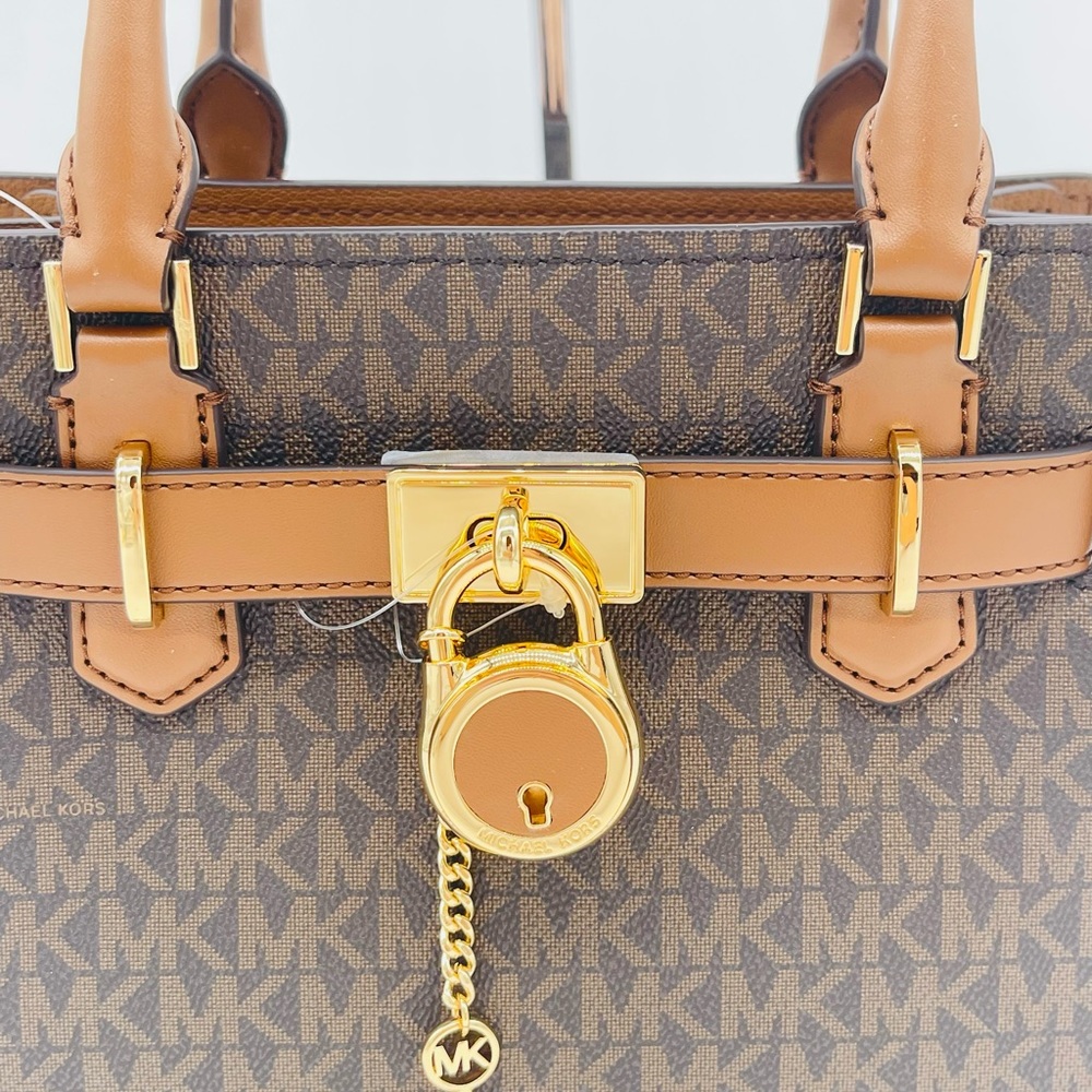 Michael Kors Hamilton Small Satchel Crossbody Bag - Picture 3 of 12